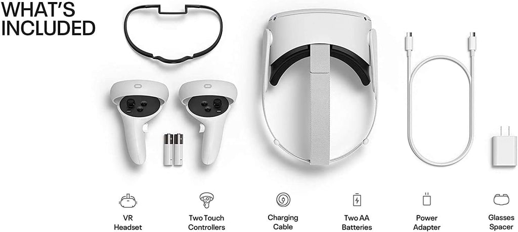 White 128GB VR Headset B7307