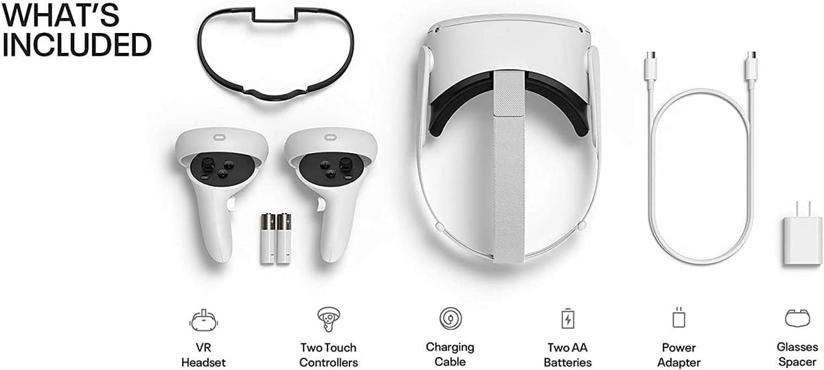 White 128GB VR Headset B7307