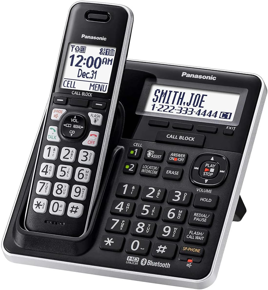 Expandable Cordless Phone System with 5 Handsets D44490