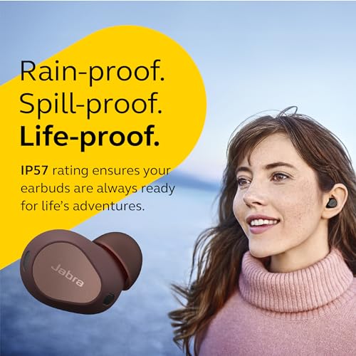 Caramel Wireless Bluetooth Earbuds with Active Noise Cancellation A445