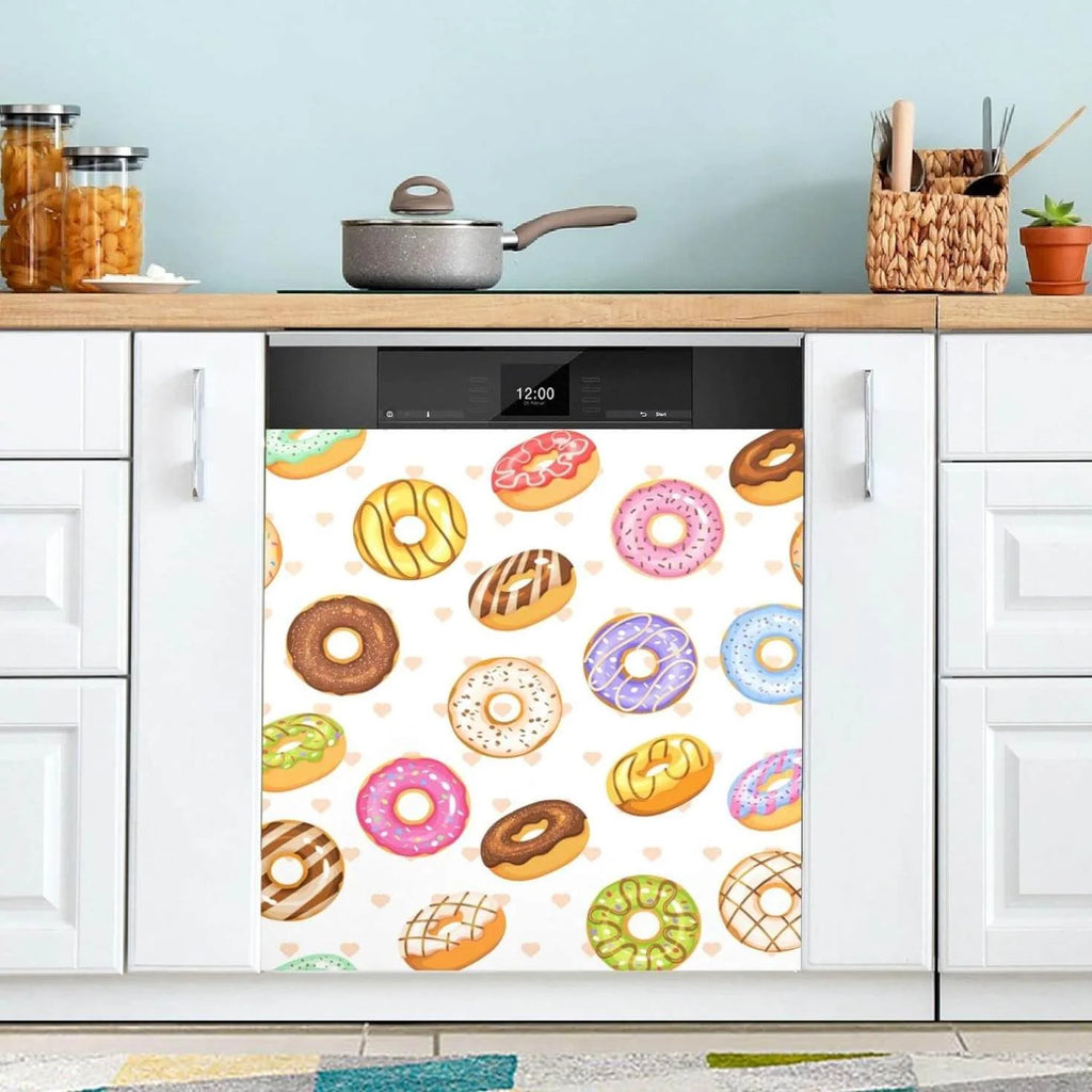 Doughnut Dishwasher Magnet Cover, 23 x 26 Inch I59627
