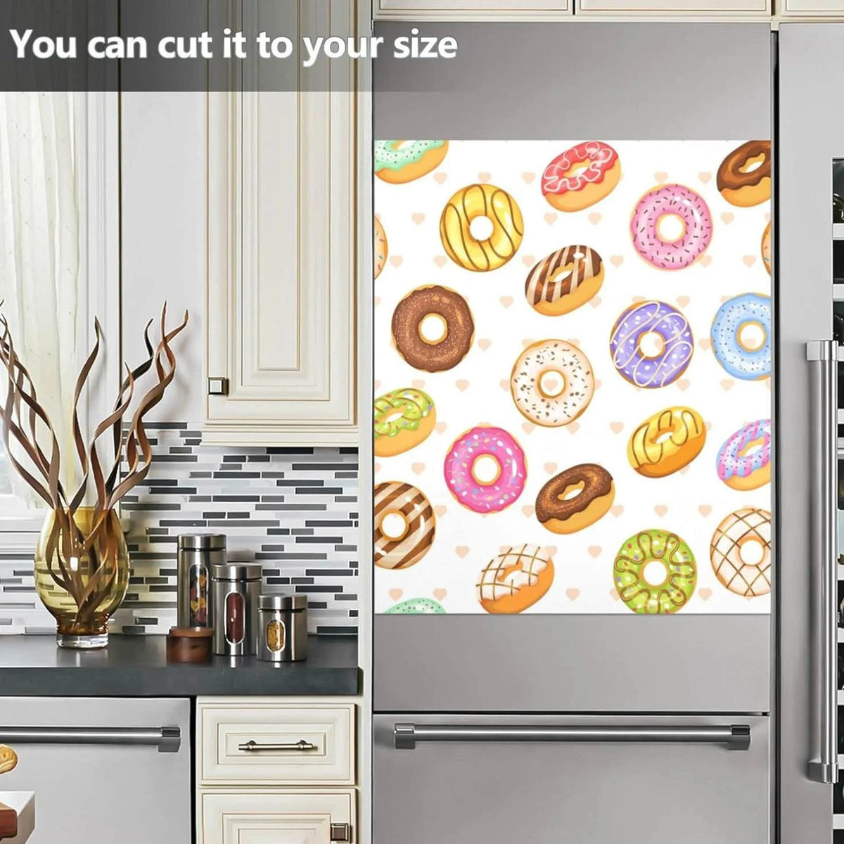 Doughnut Dishwasher Magnet Cover, 23 x 26 Inch I59627