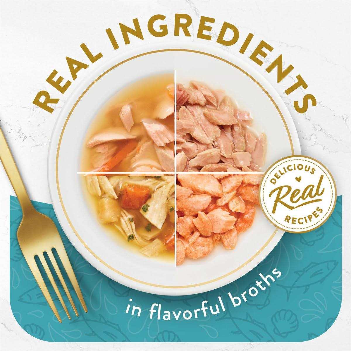 Grain Free Wet Cat Food Topper Variety Pack W7455