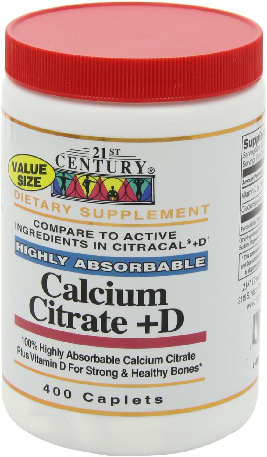 Calcium Citrate + Vitamin D Caps Q246