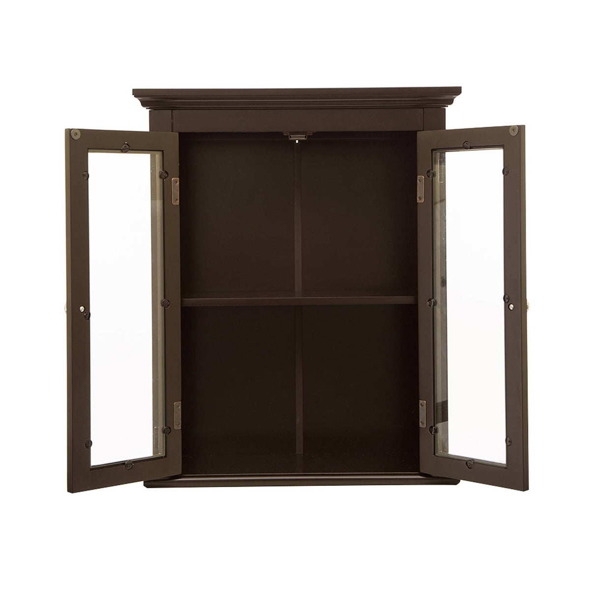 Wooden Wall Storage Cabinet with Double Doors T272055