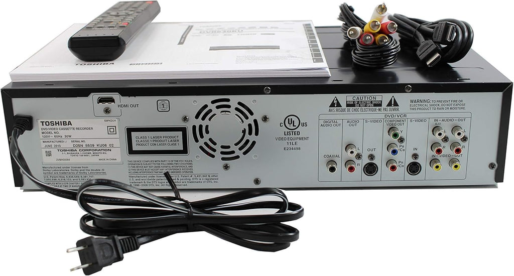 VHS to DVD Recorder VCR Combo with Remote, HDMI R631914