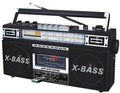 Black Radio and Cassette to MP3 Converter O10347