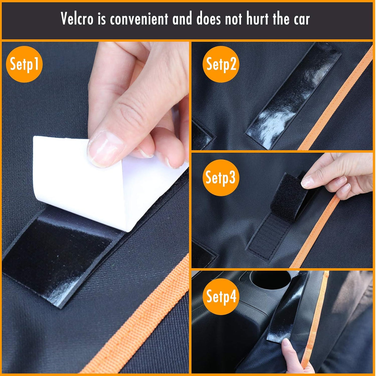 Yellow Washable Waterproof Pet Cargo Cover Liner D12582