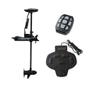 12V 55lbs Electric Trolling Motor with Foot Control (Black) J2646