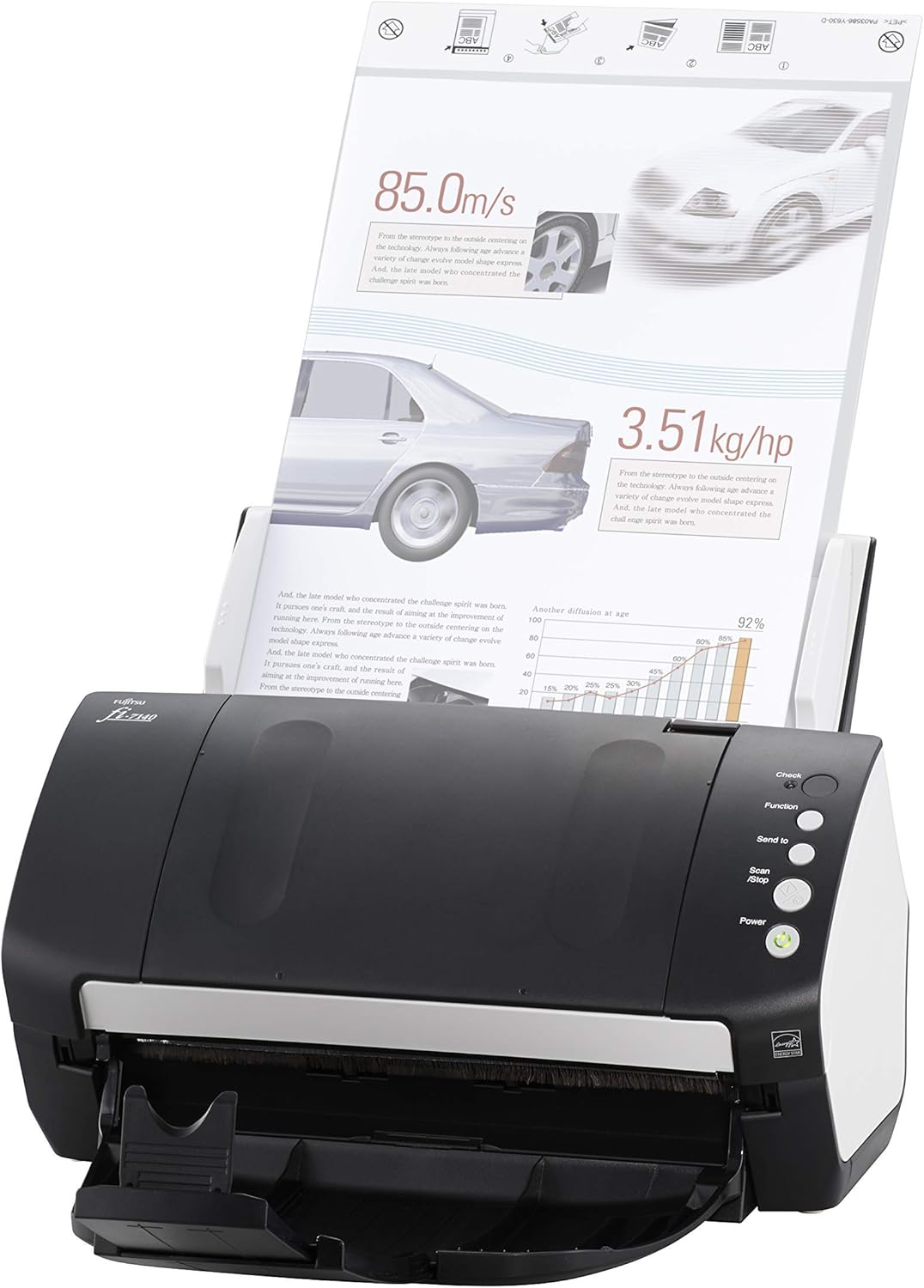 2 Pack Color Duplex Document Scanner with Auto Document Feeder C2574