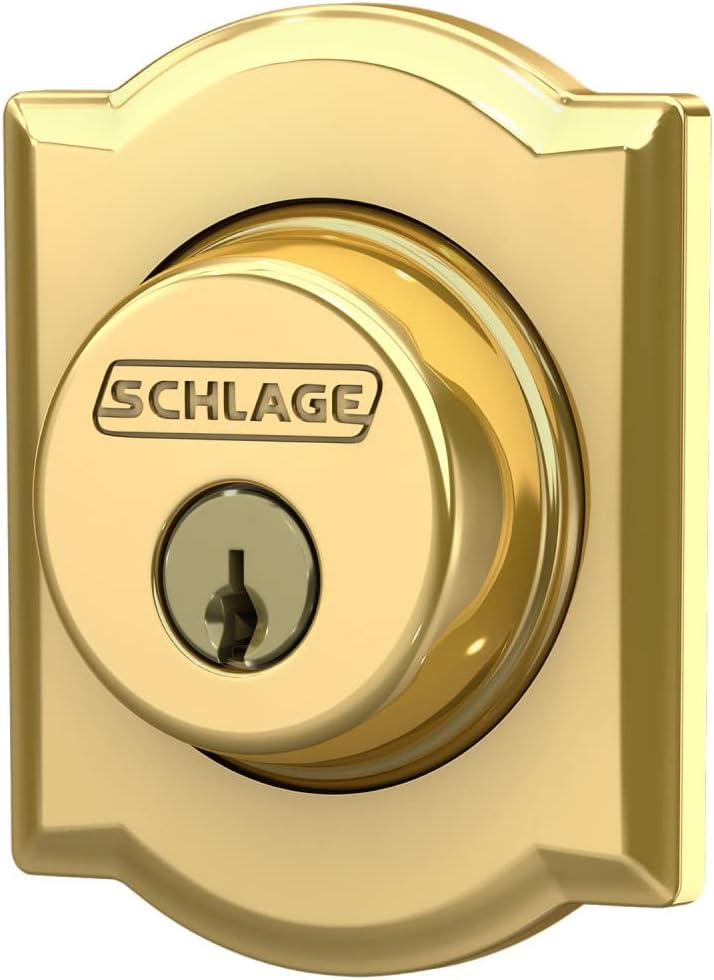 Bright Brass Deadbolt E73253