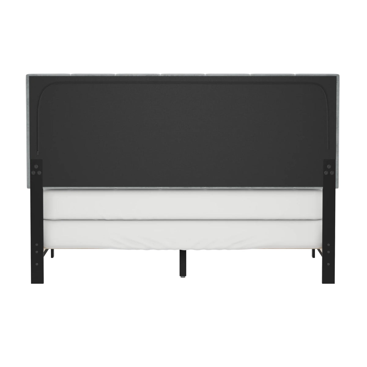 Platinum Gray Upholstered Queen Bed M2727