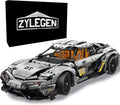 1:8 Scale Race Car Building Blocks Set 3500 Pcs E436333