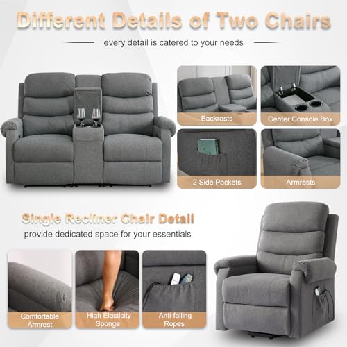 Brown Manual Reclining Loveseat Sofa C995
