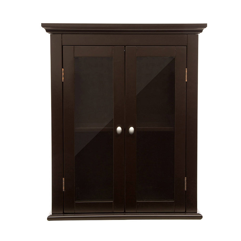 Wooden Wall Storage Cabinet with Double Doors T272055