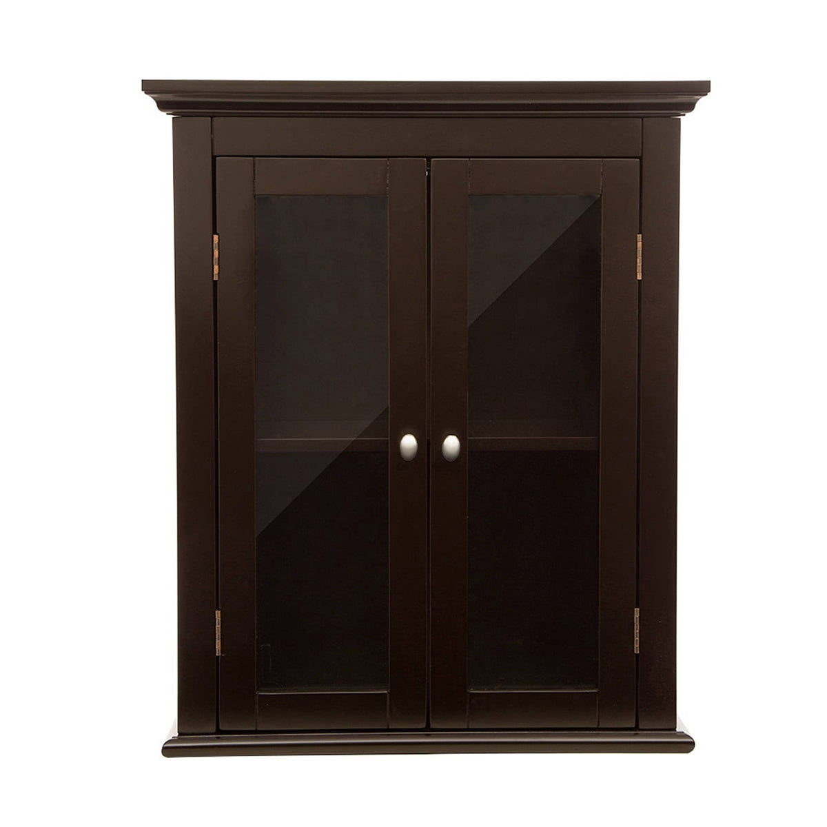 Wooden Wall Storage Cabinet with Double Doors T272055