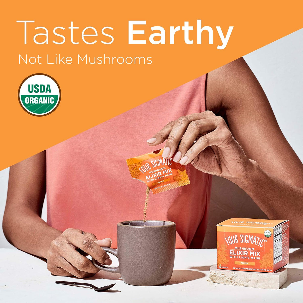 Organic Mushroom Ground Coffee O6513
