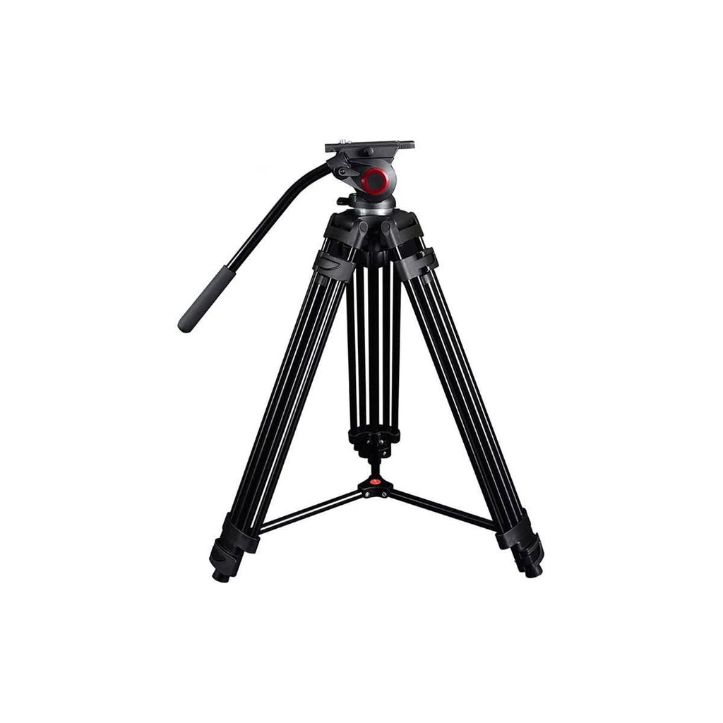 3-Section Aluminum Video Tripod with Fluid Head V53814