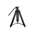 3-Section Aluminum Video Tripod with Fluid Head V53814