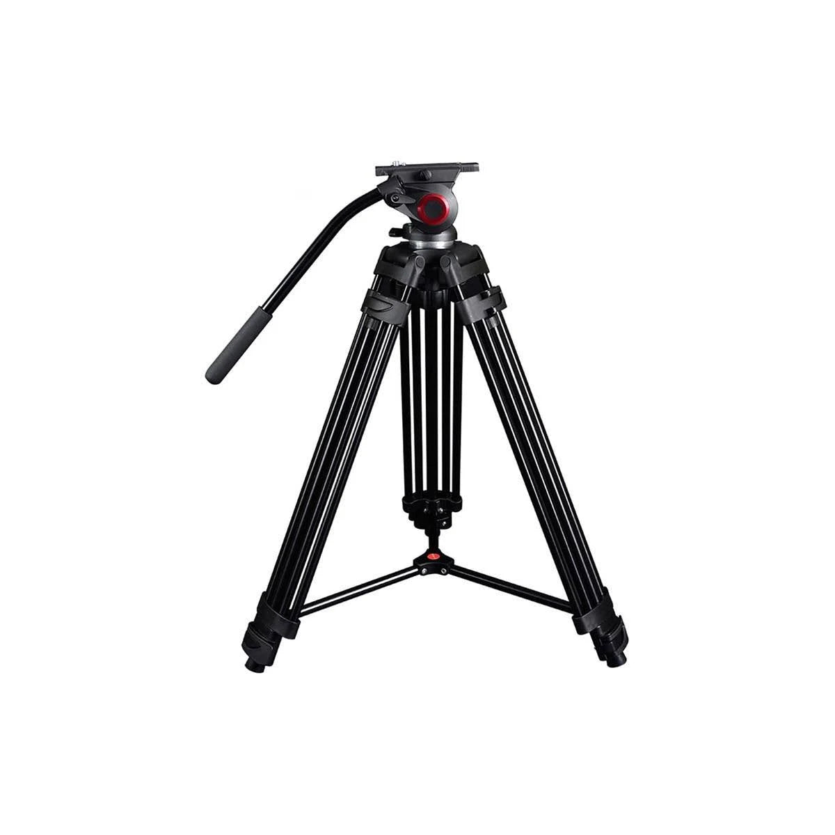 3-Section Aluminum Video Tripod with Fluid Head V53814