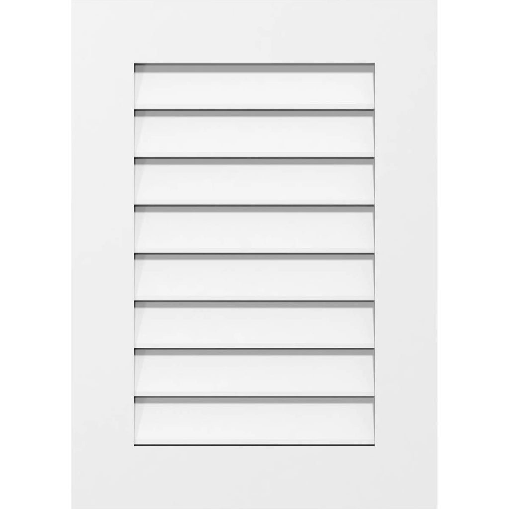 Vertical Surface Mount PVC Gable Vent X40747