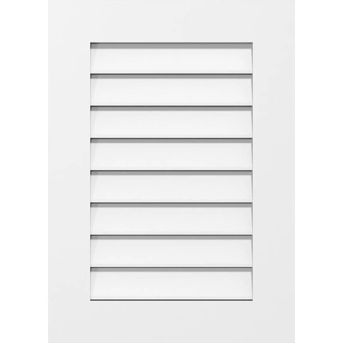 Vertical Surface Mount PVC Gable Vent X40747