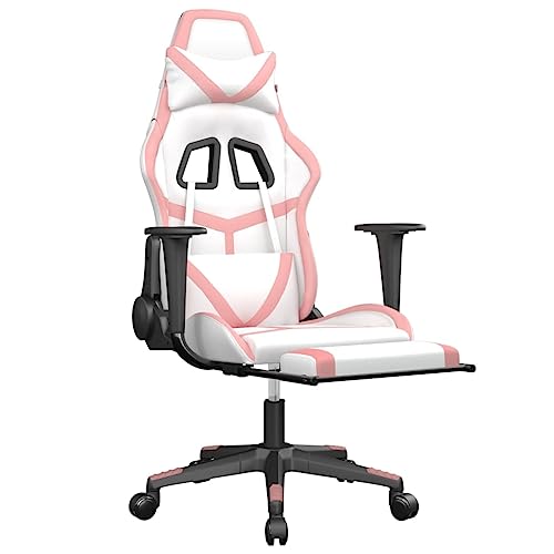Black and Camouflage Faux Leather Gaming Chair with Footrest E8427