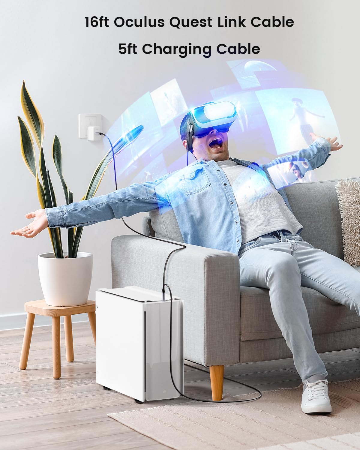 16FT USB 3.0 to USB-C VR Cable T669625