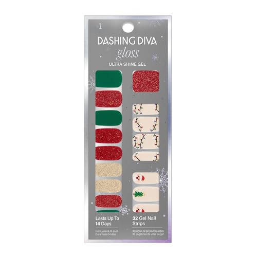 Gloss Nail Strips, 32 Nail Wraps, 1 Prep Pad, 1 Nail File T2469