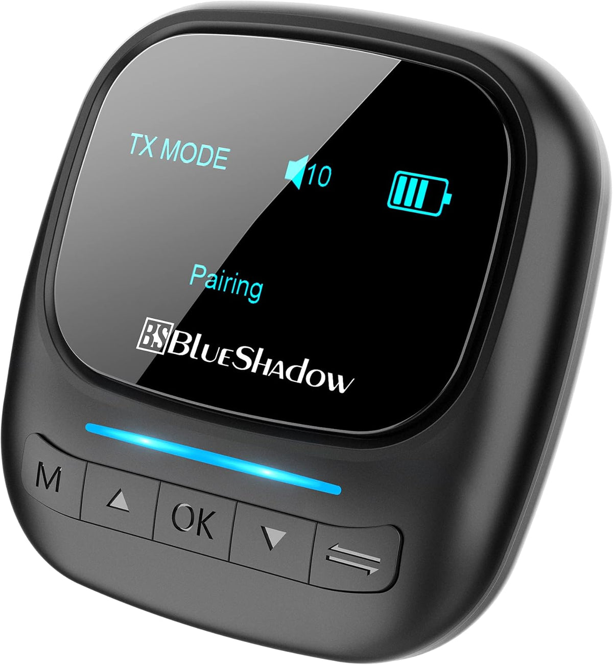 Bluetooth 5.0 2-in-1 Wireless Bluetooth Adapter with Display Screen A617059