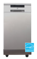 18 in. Portable Dishwasher with Stainless O77832