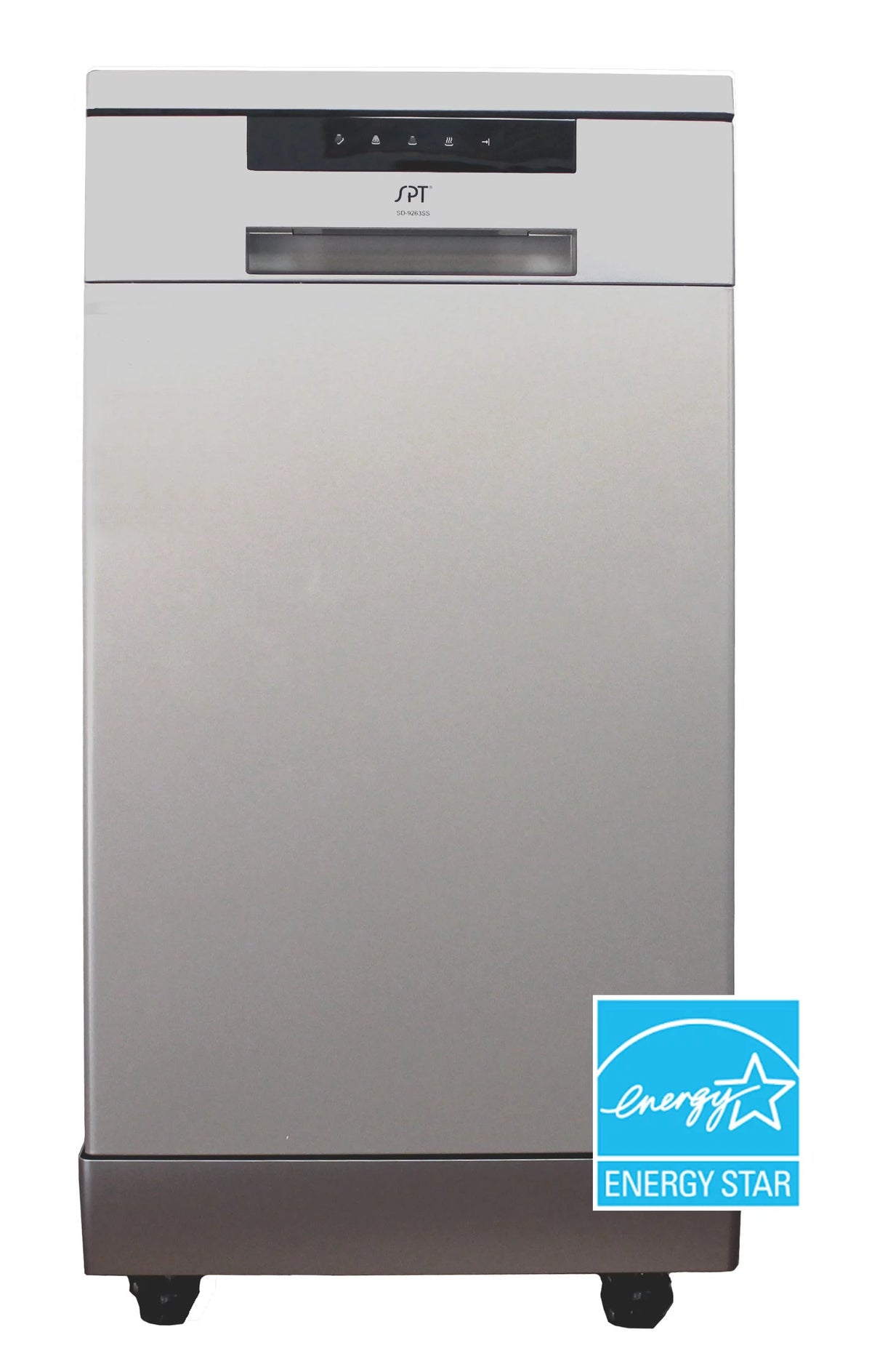 18 in. Portable Dishwasher with Stainless O77832