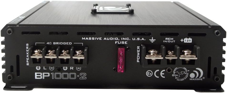 2 Channel 1000 Watts Class A/B Car Amplifier I454