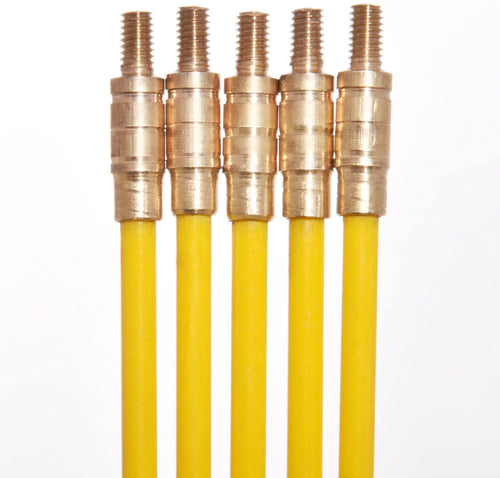 33-Feet Fiberglass Fish Tape Cable Rods E794