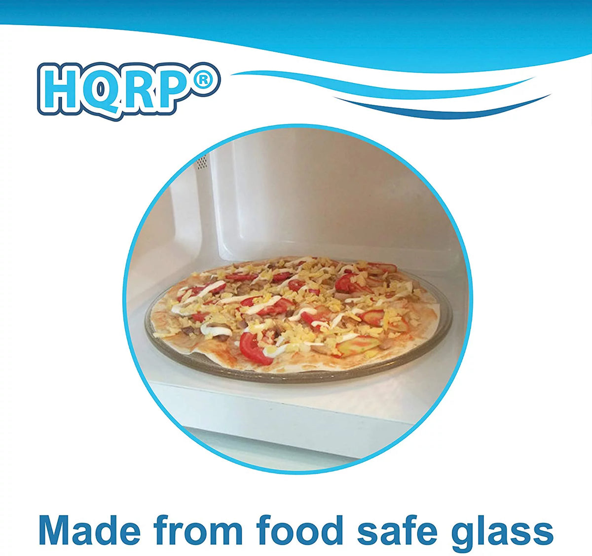12" Glass Turntable Tray Q1347