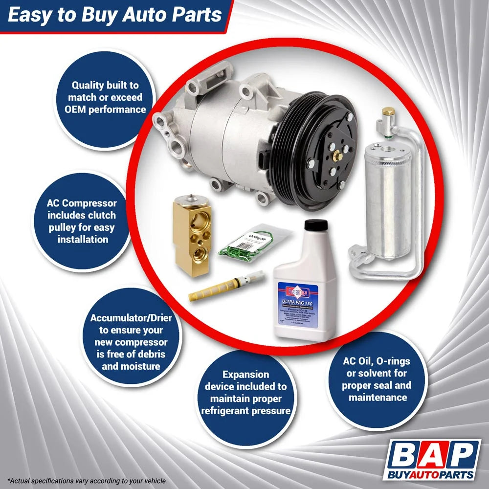 AC Compressor with A/C Repair Kit Z9832