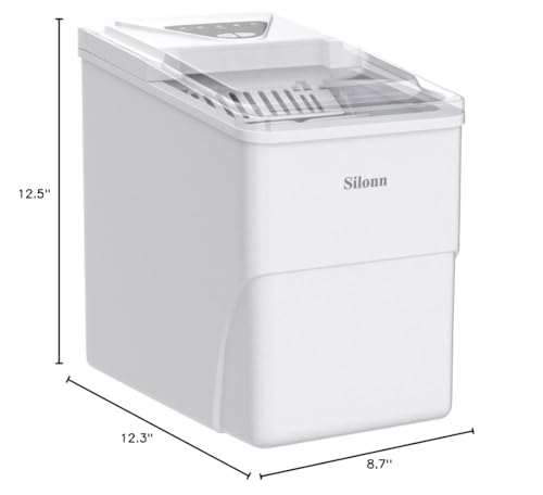 Countertop Ice Maker with Ice Scoop and Basket W5712