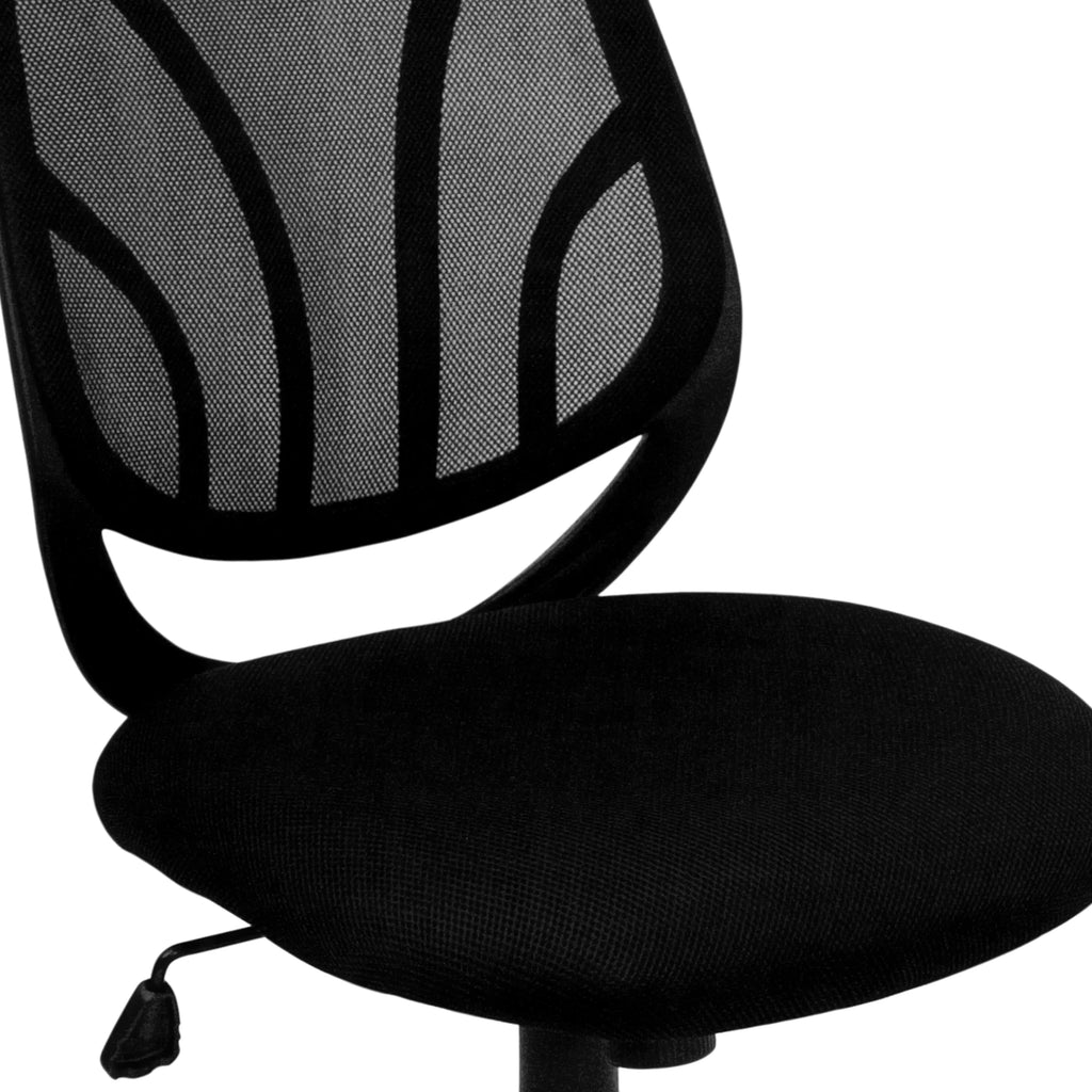 Black Mesh Swivel Office Chair W822329