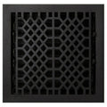 Antique Cast Iron Floor Register - Black O70003
