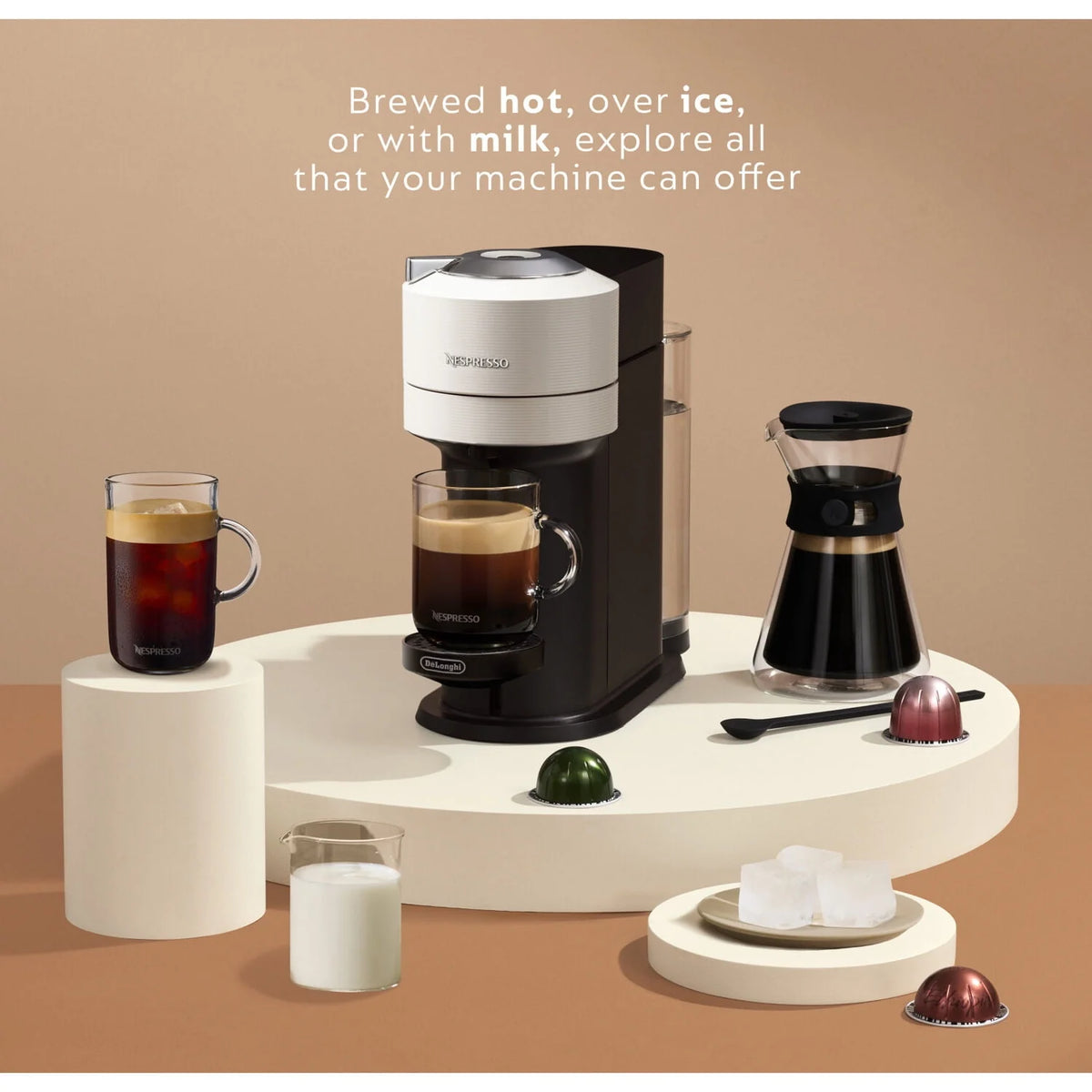 White Coffee and Espresso Maker H7260