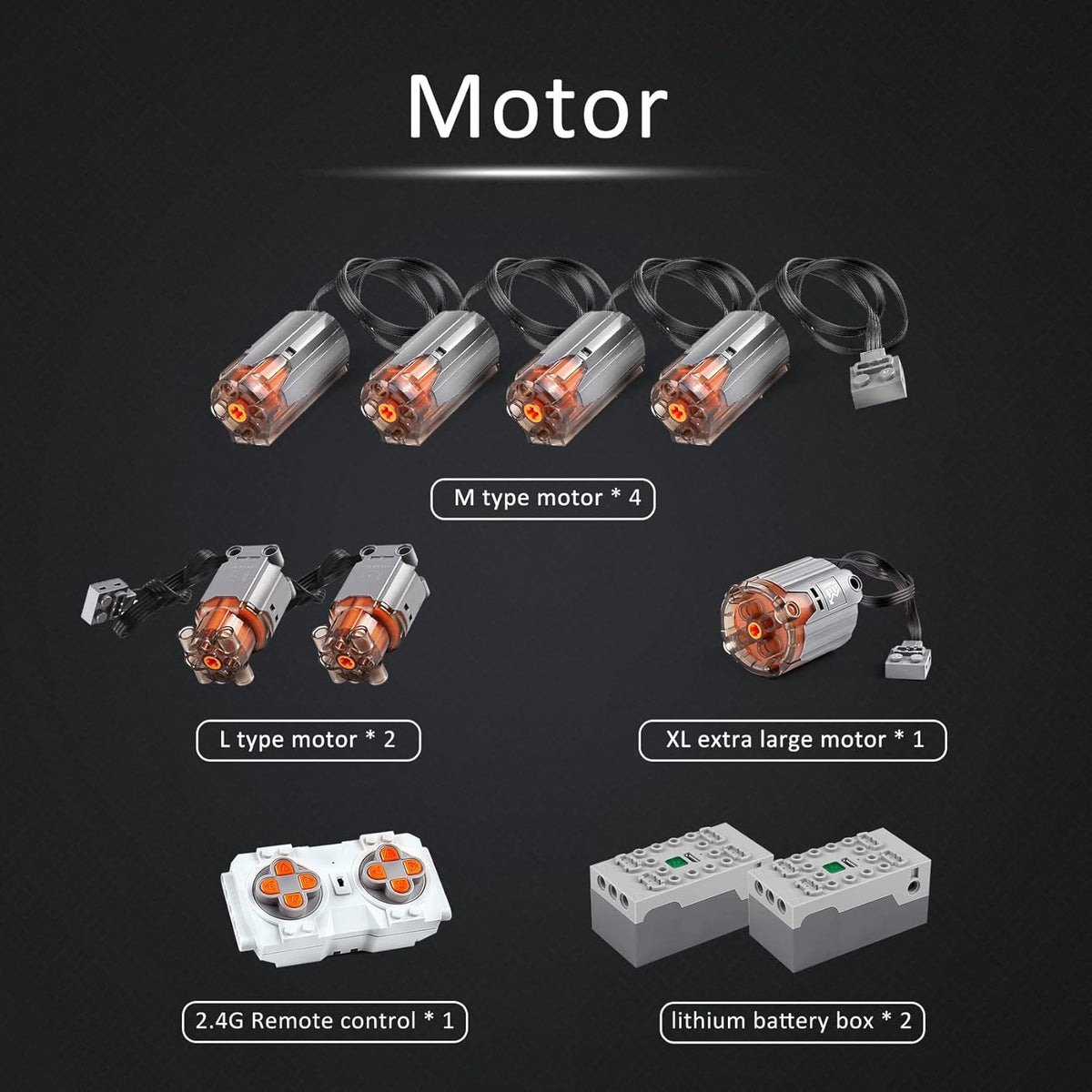 Mechanical Cranes Building Kits, MOC Building Blocks Set, 2590 Pieces with Motor/APP Remote Control N41262