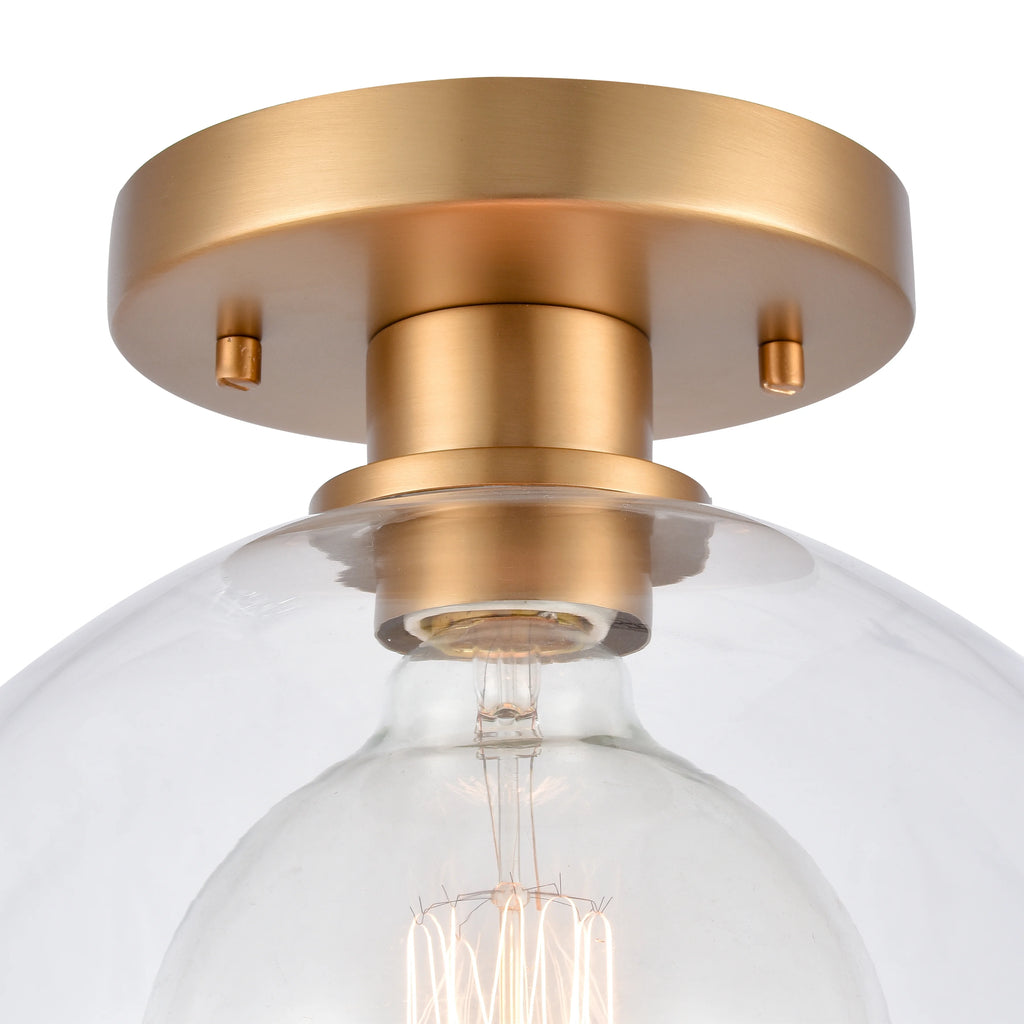 10-Inch Wide Semi Flush Mount A258
