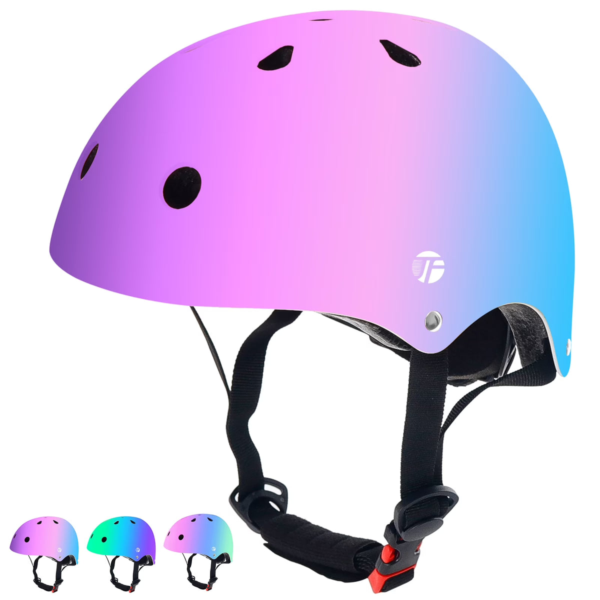 Green Kids Skateboard Helmet 48-54cm H628905