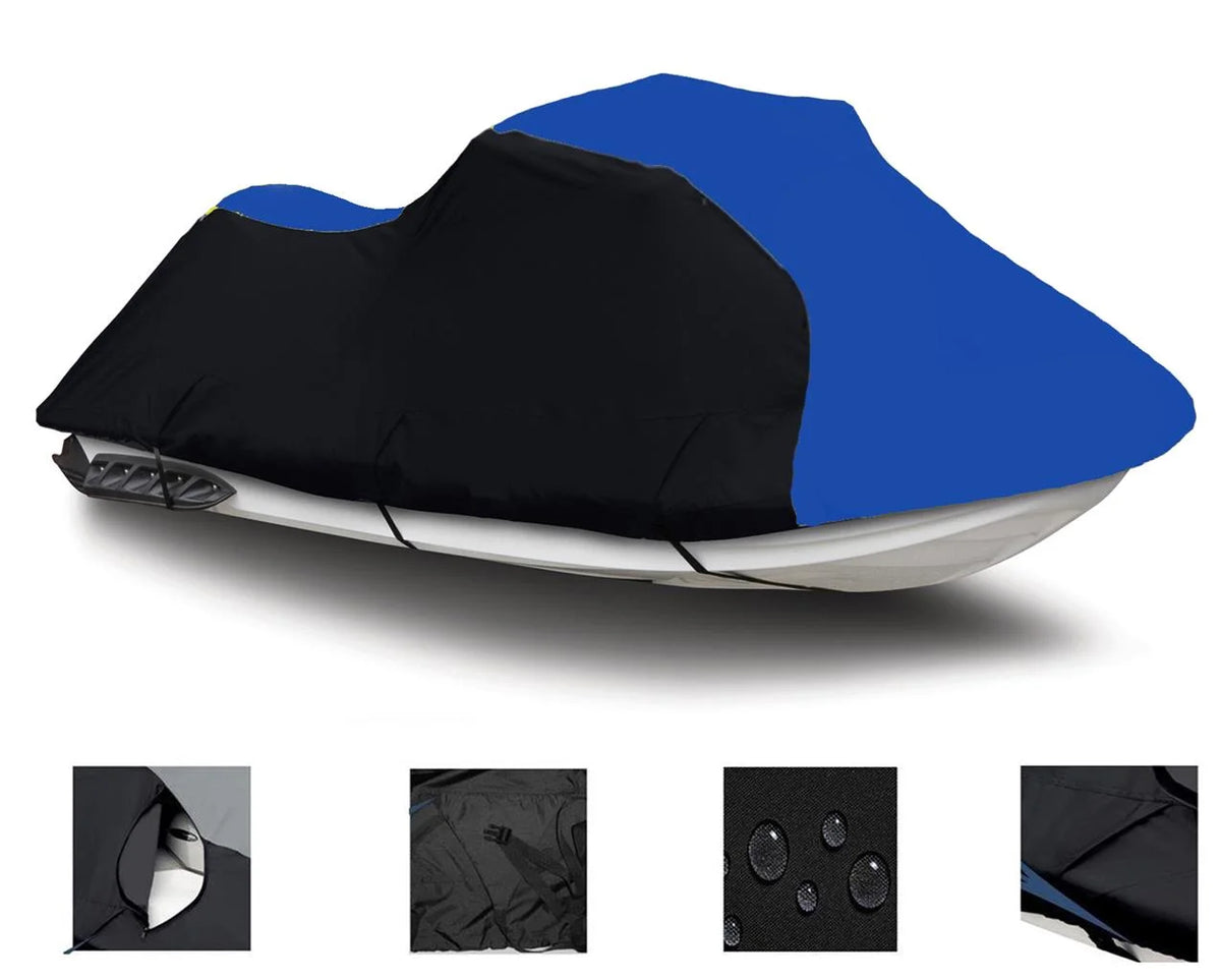 Heavy-Duty Jet Ski Cover for 3 Seat Up to 129" Length P999639
