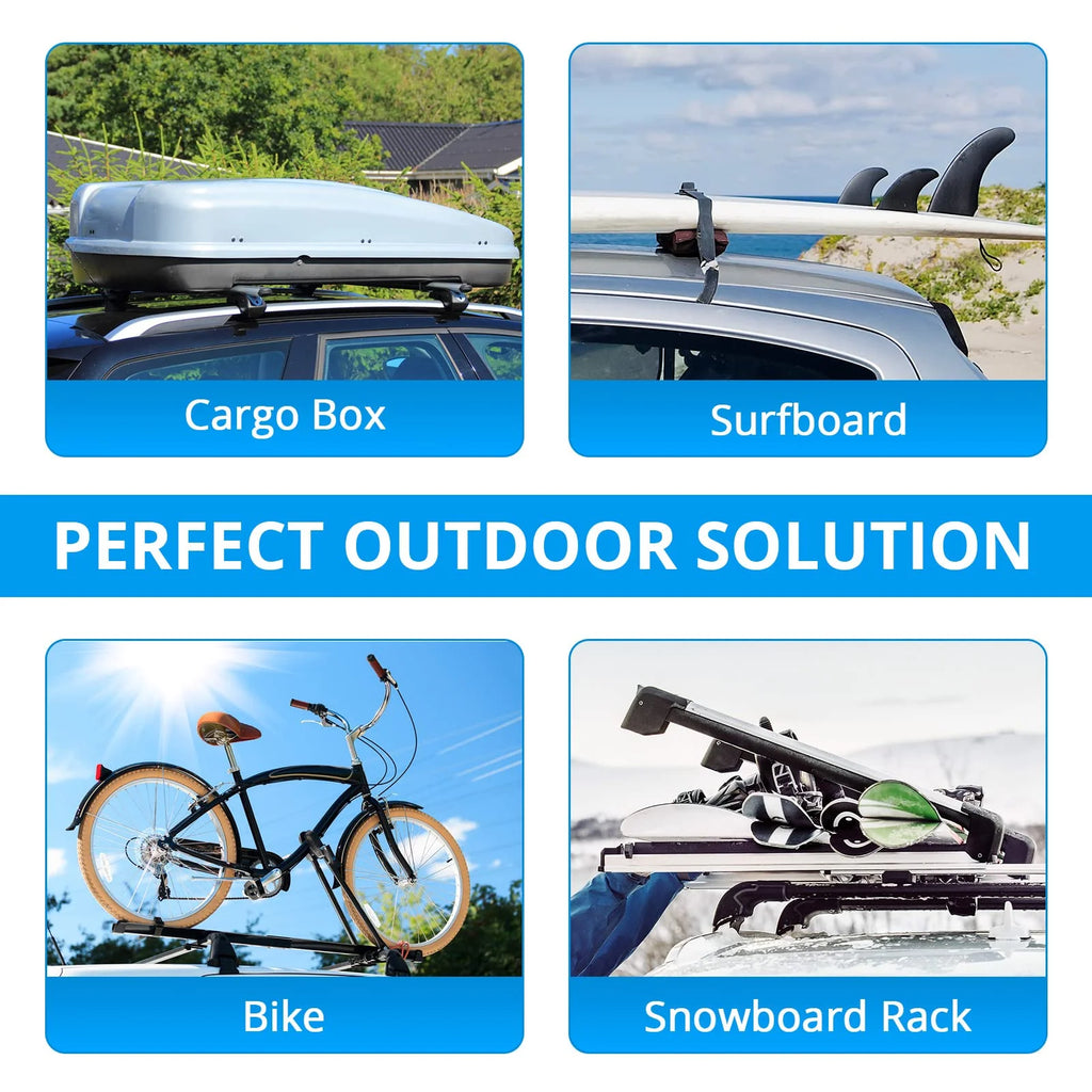 Heavy Duty Steel Roof Rack Cross Bars for Toyota RAV4 U200909
