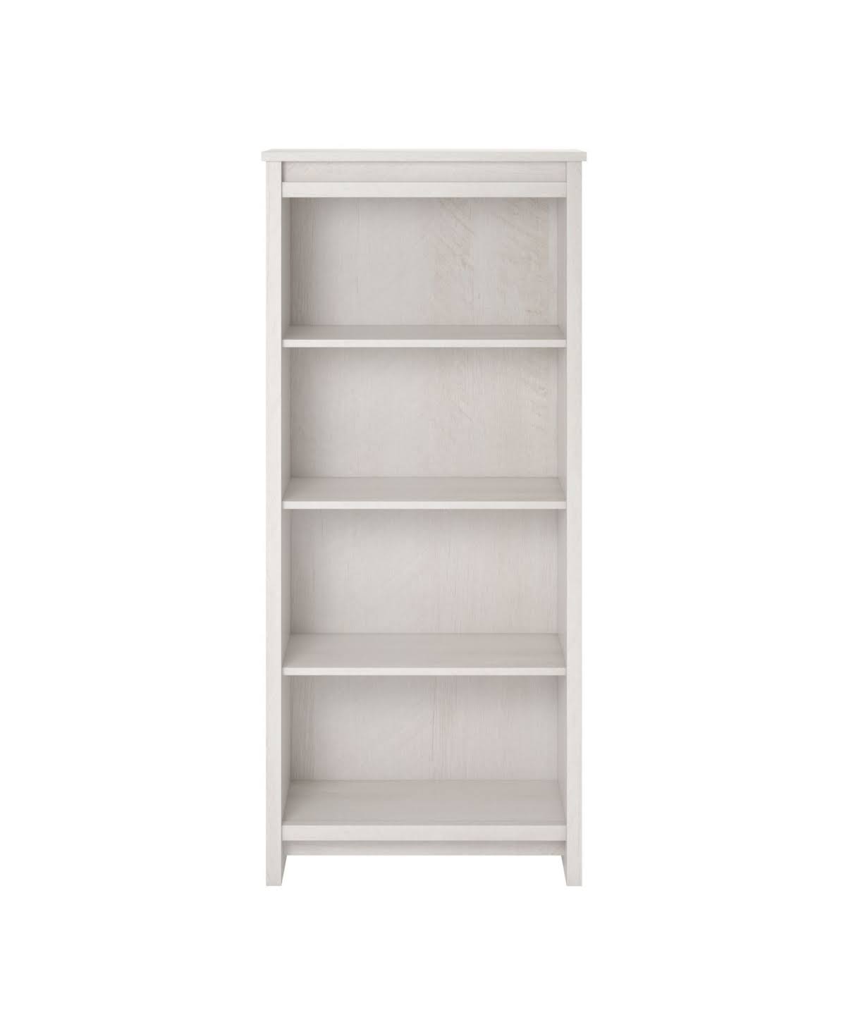 4-Shelf Bookcase in Ivory Oak H64881