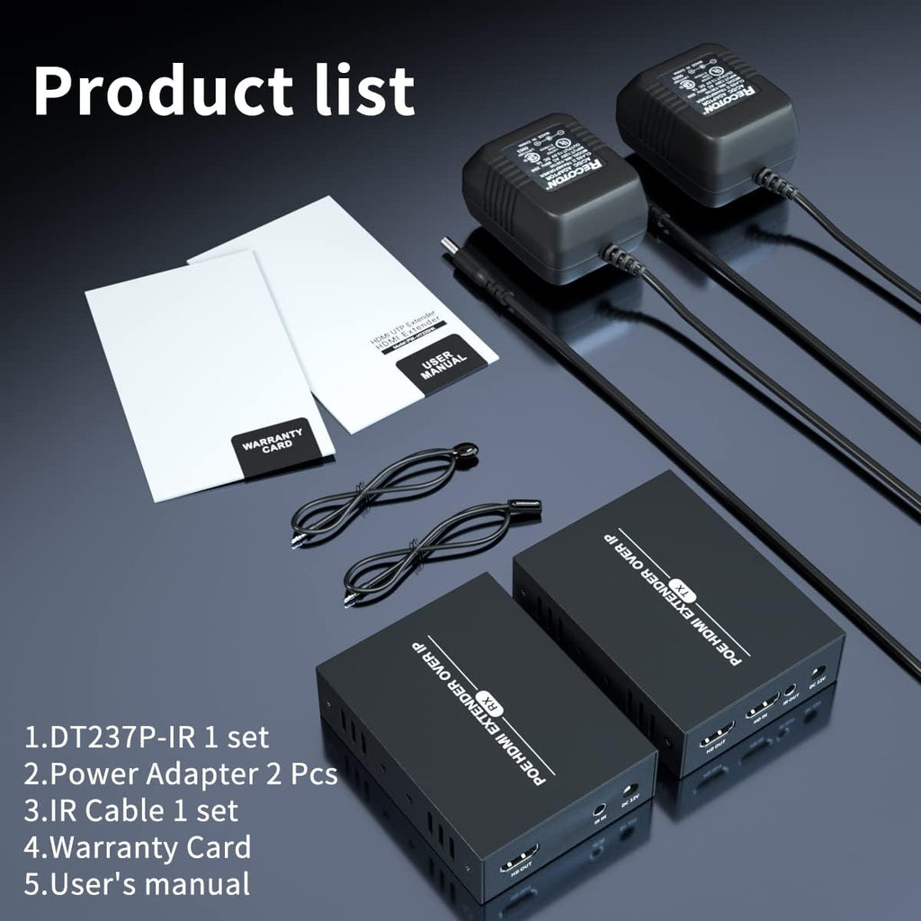 HDMI KVM USB Extender over Ethernet Cat5e/6, 1080p J1697