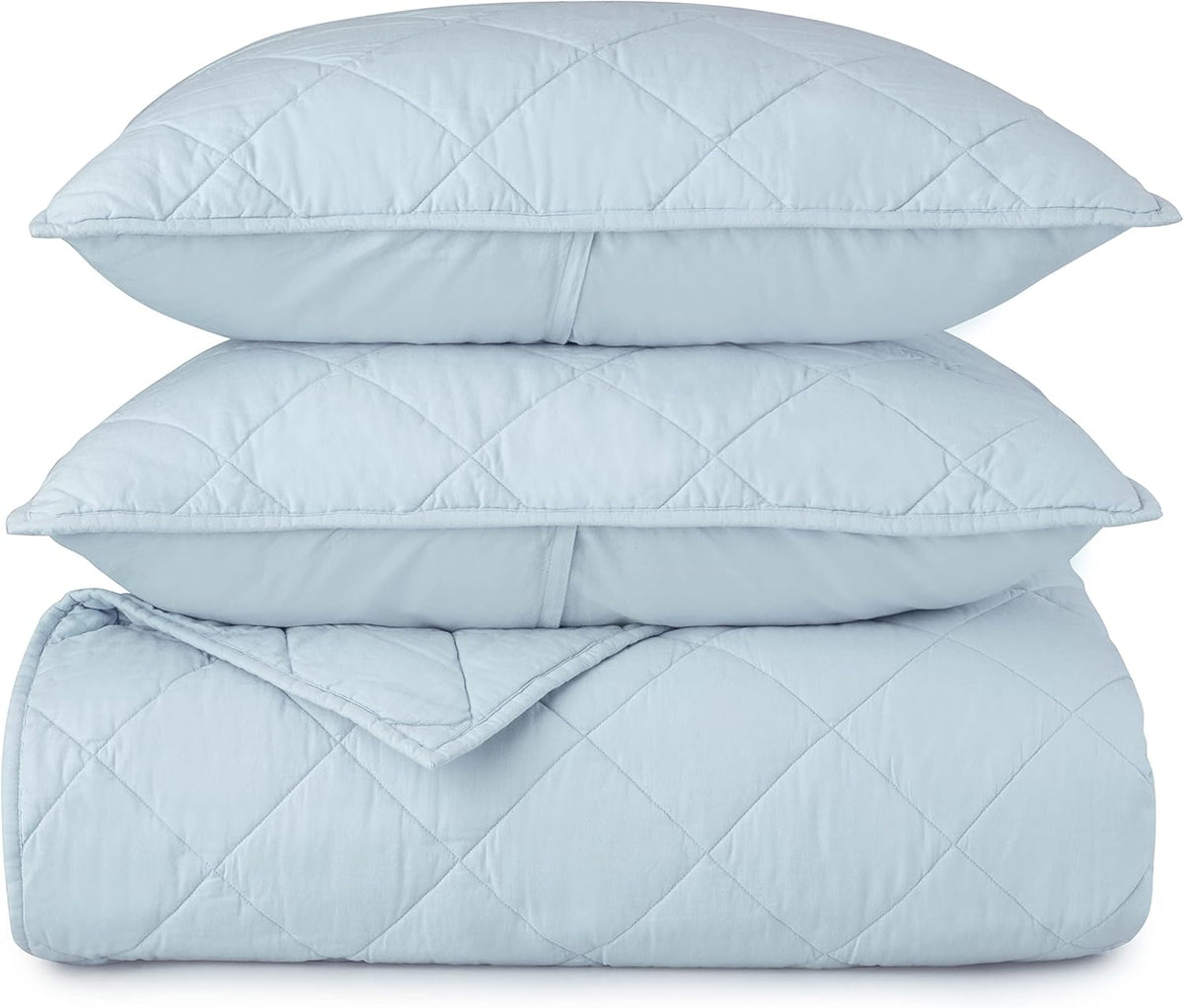 King Cotton Linen Percale Quilt Z86187