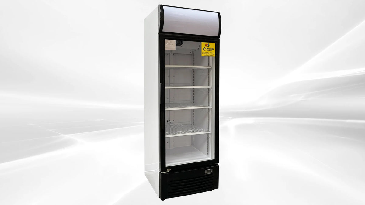 NSF Drink Beverage glass door refrigerator 15.2 cu ft P907268