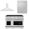 48 Gas Range, Range Hood and Dishwasher V4780